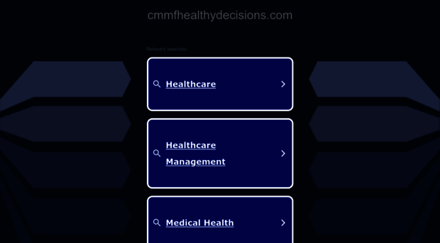 cmmfhealthydecisions.com