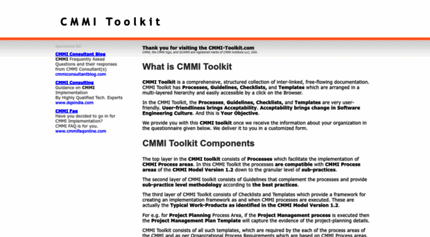 cmmi-toolkit.com