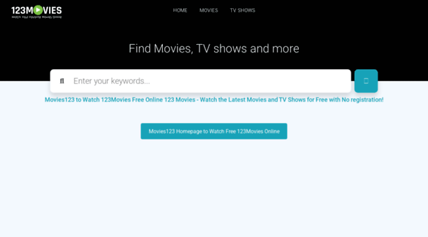 Movies123 official online site