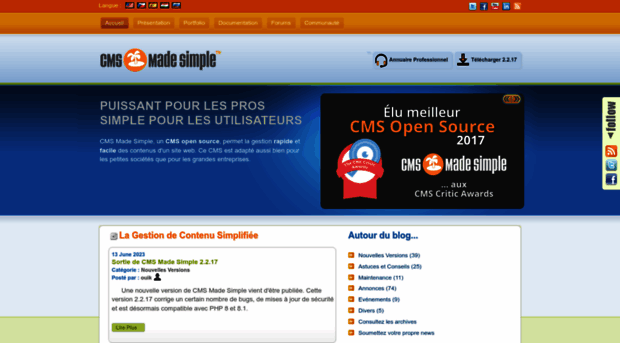 cmsmadesimple.fr