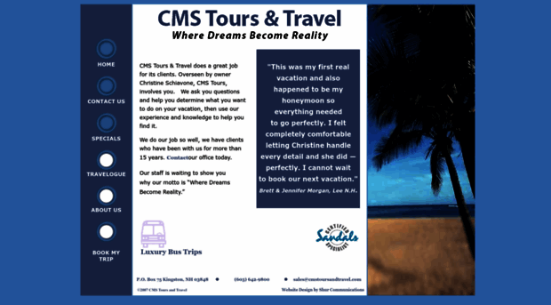 cmstoursandtravel.com