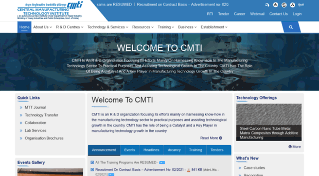 cmti.res.in