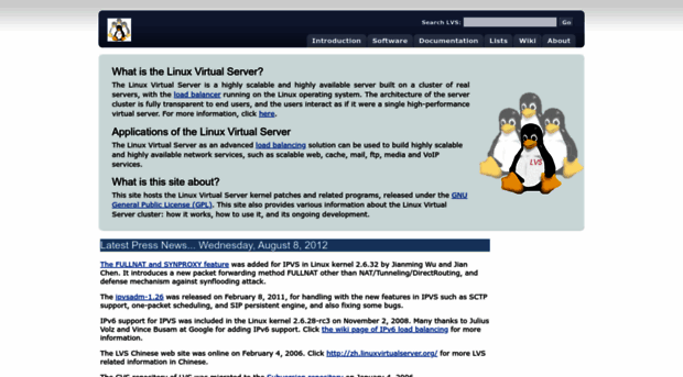 cn.linuxvirtualserver.org