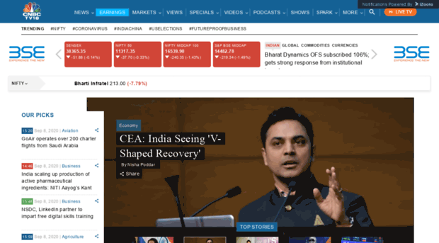 cnbc-tv18.com