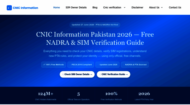 cnicinformation.org.pk