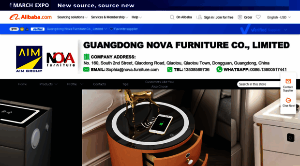 cnnovahomefurniture.en.alibaba.com