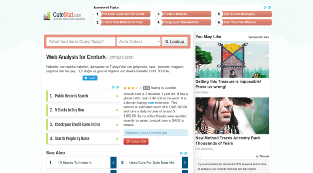 cnnturk.com.cutestat.com
