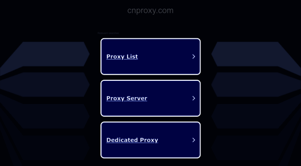 cnproxy.com