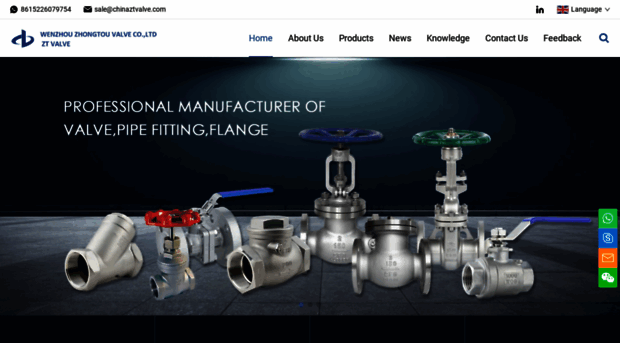 cnztvalves.com