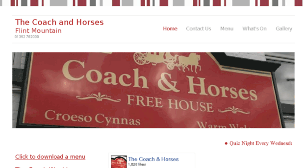 coachandhorsesflint.com