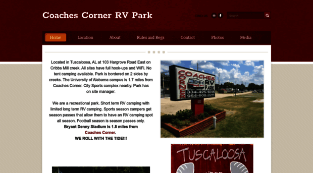 coachescornerrvpark.com