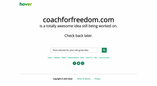 coachforfreedom.com