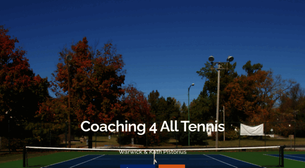 coaching4alltennis.co.uk