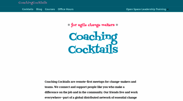 coachingcocktails.com