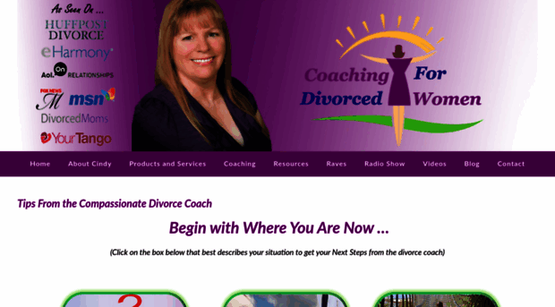 coachingfordivorcedwomen.com