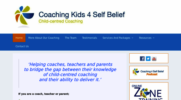 coachingkids4selfbelief.com