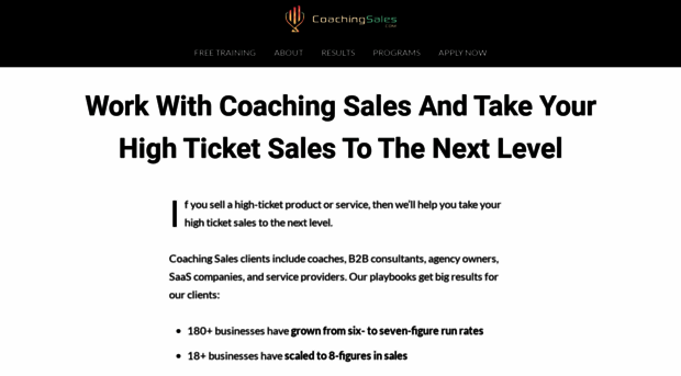 coachingsales.com