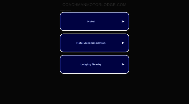 coachmanmotorlodge.com