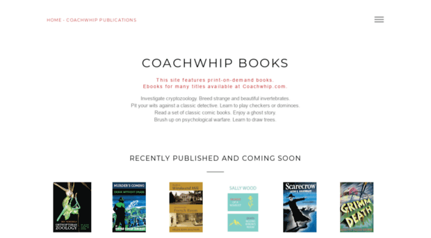 coachwhipbooks.com