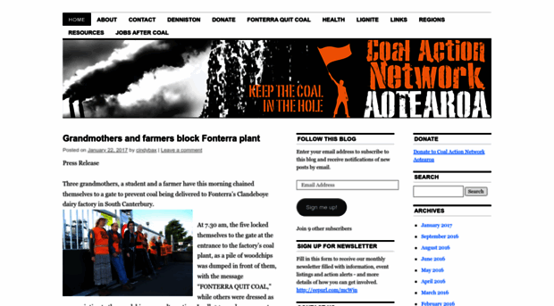 coalactionnetworkaotearoa.wordpress.com