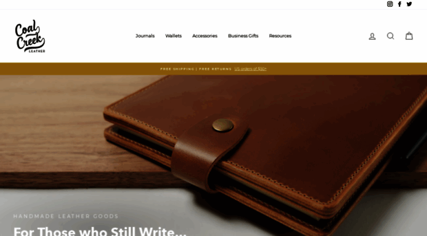 coalcreekleather.com