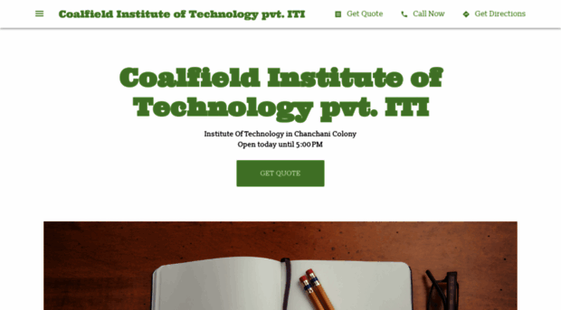 coalfield-institute-of-technology-pvt-iti.business.site