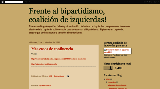 coaliciondeizquierdas.blogspot.com