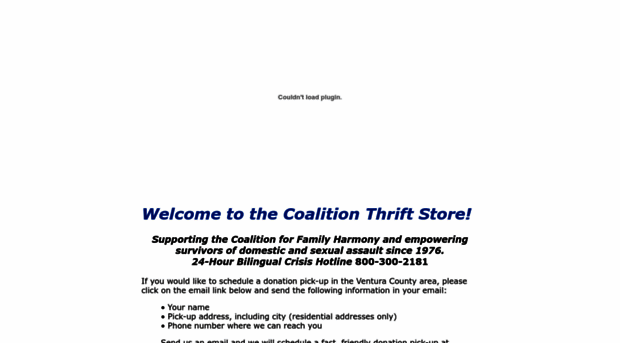 coalitionthriftstore.com