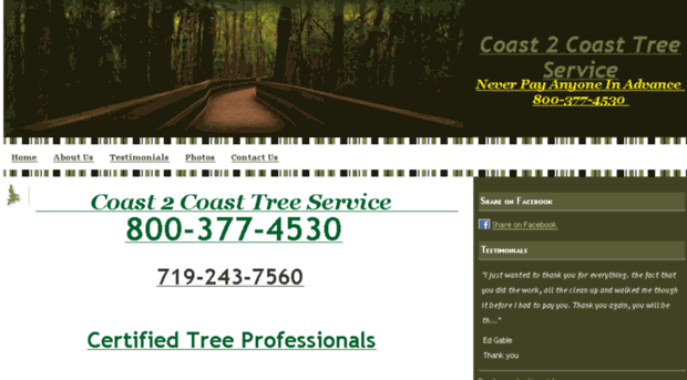coast2coasttreeservice.com