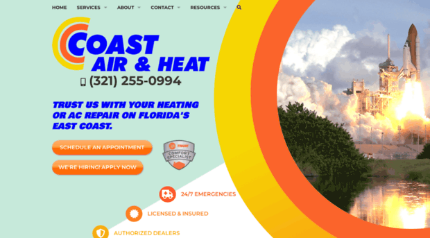 coastairandheat.com