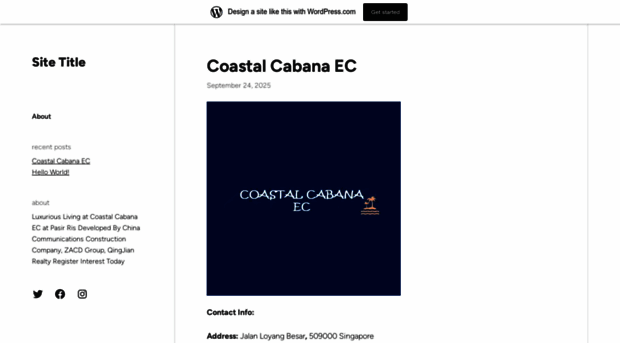 coastalcabanaec.wordpress.com