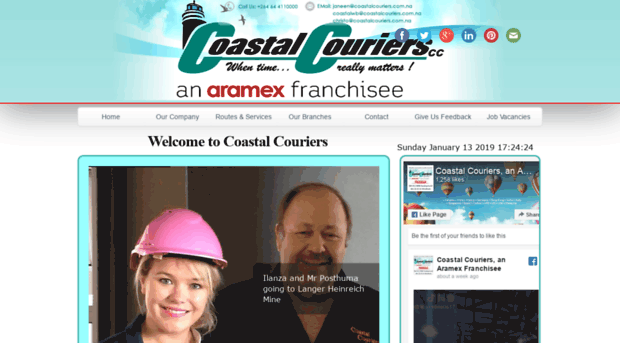 coastalcouriers.com.na