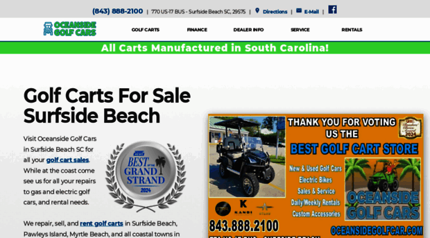 coastalgolfcar.com