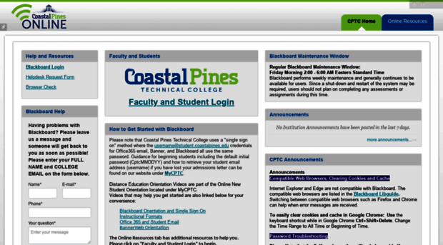 coastalpines.blackboard.com