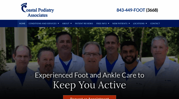 coastalpodiatry.com