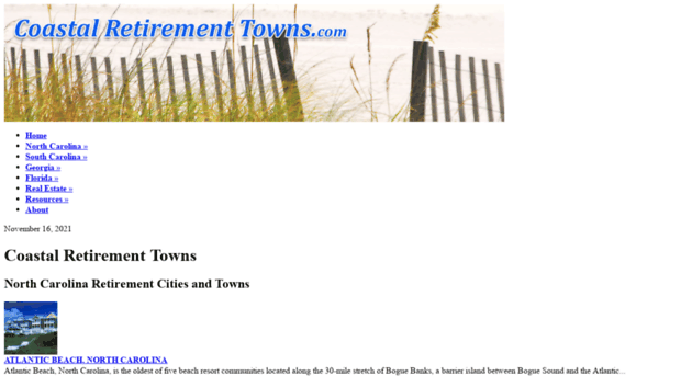 coastalretirementtowns.com