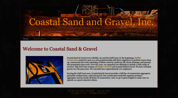 coastalsandandgravel.com