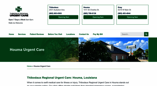 coastalurgentcarehouma.com