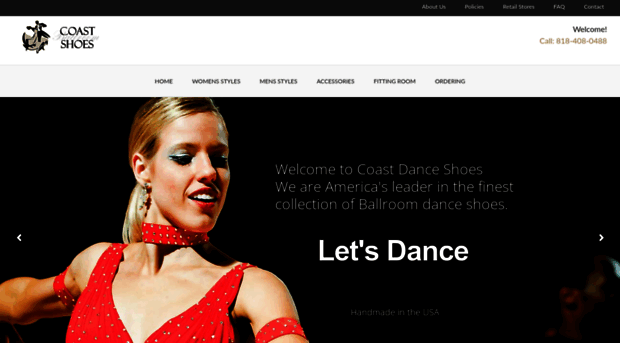 coastdanceshoes.com