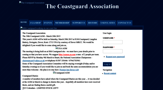 coastguardassociation.com