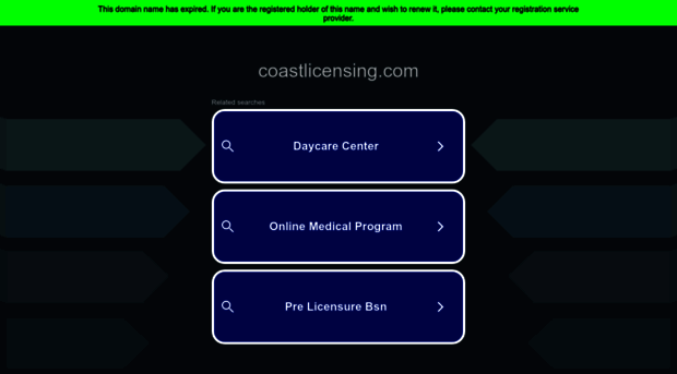 coastlicensing.com