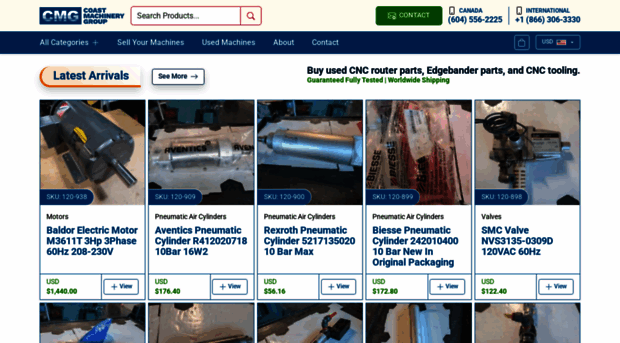 coastmachineryparts.com