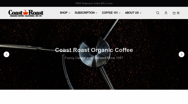 coastroastcoffee.com