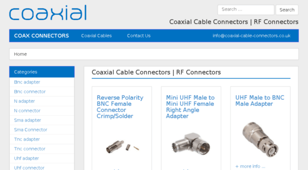 coaxial-cable-connectors.co.uk