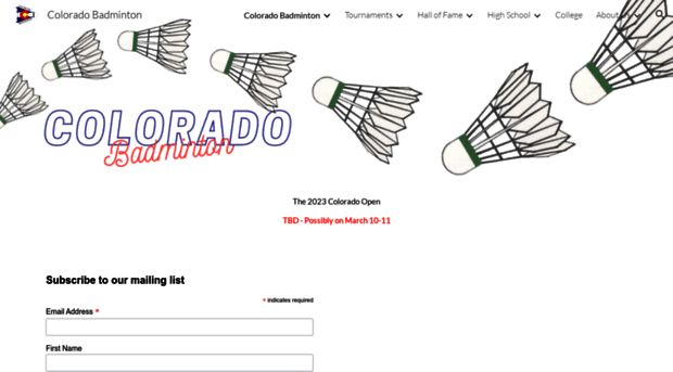 cobadminton.com