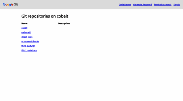 cobalt.googlesource.com