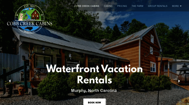 cobbcreekcabins.com