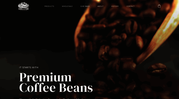 cobblestonecoffeeroasters.com