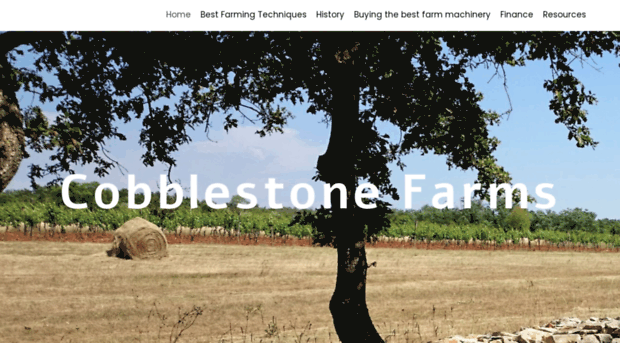 cobblestonefarms.biz