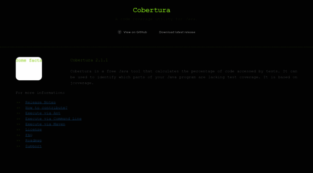 cobertura.sourceforge.net